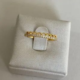 Anel detalhado zircônia