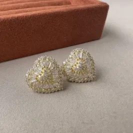 Brinco pizza coração