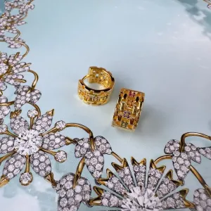 Brinco argolinha click color