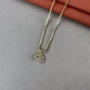 Gargantilha infantil Hello Kitty 