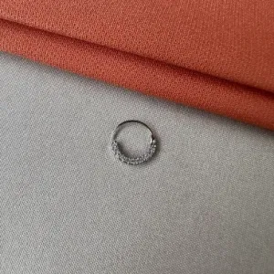 Piercing torção zircônia Aço cirúrgico 