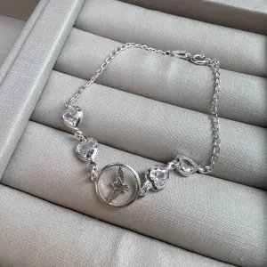 Pulseira Espírito Santo Prata-925