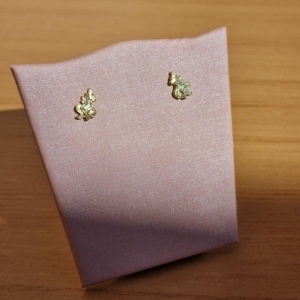 Brinco infantil liso unicórnio 