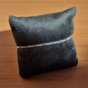 Pulseira infantil 3x1 2MM Prata-925