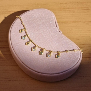 Pulseira infantil corações