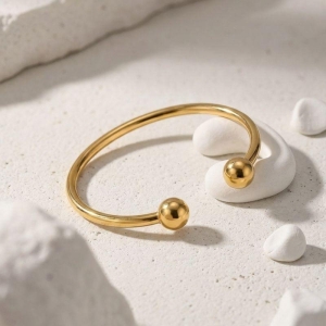Bracelete Esfera Dupla