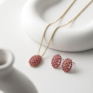 Conjunto Condessa pink