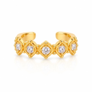 Piercing Fake Zircônia Cristal