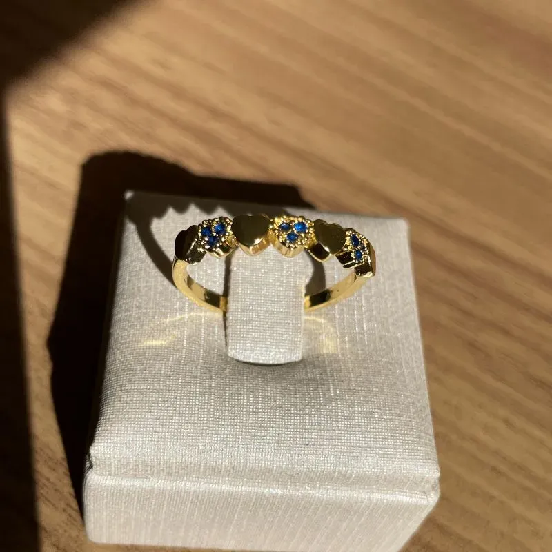 Anel mini coração