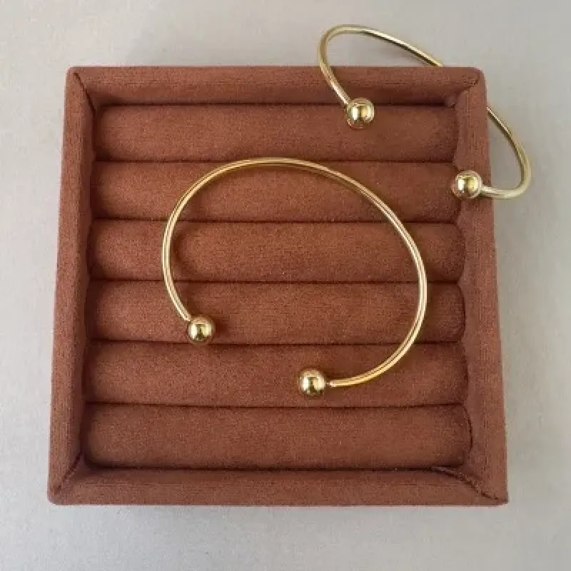 Bracelete esfera dupla