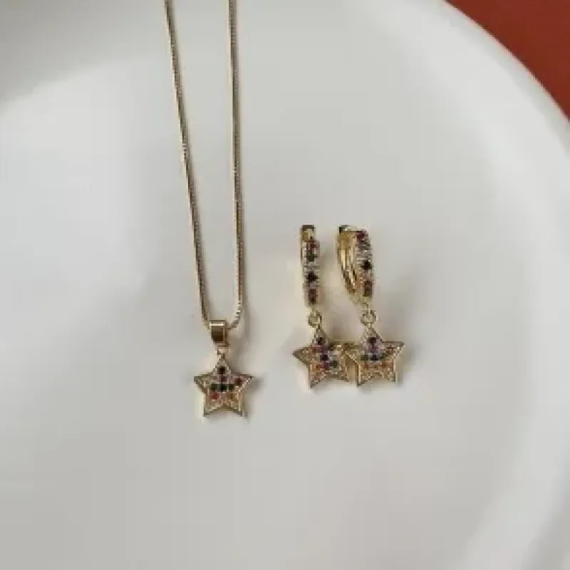Conjunto estrela color 