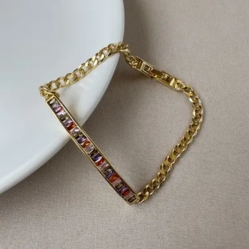 Pulseira baguete color