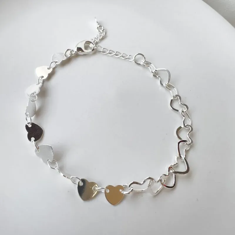 Pulseira corações