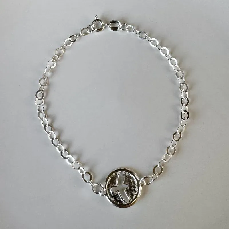 Pulseira Espirito Santo Prata 925