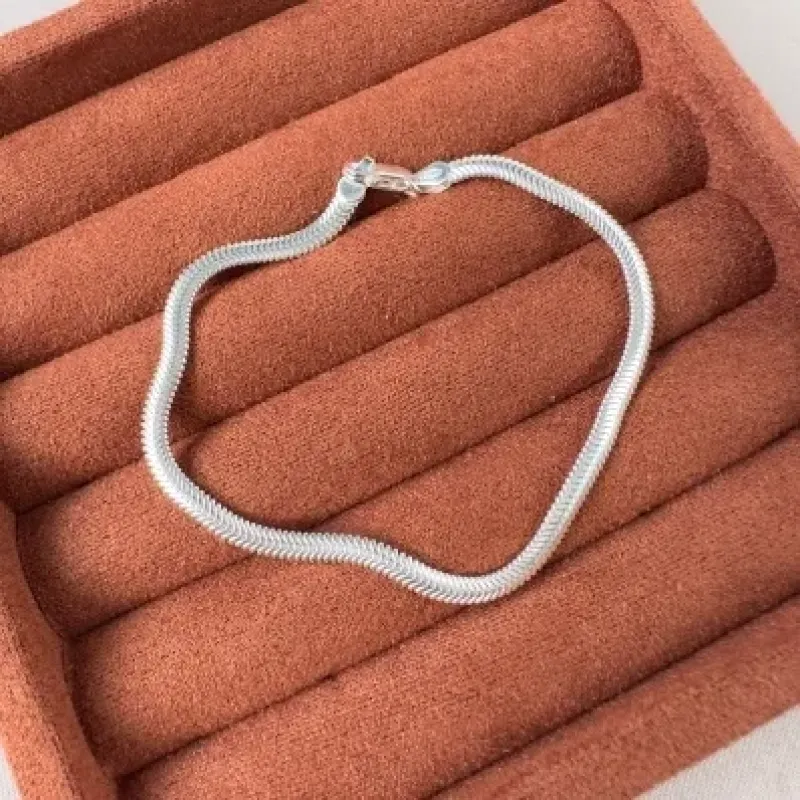 Pulseira lacraia prata 925