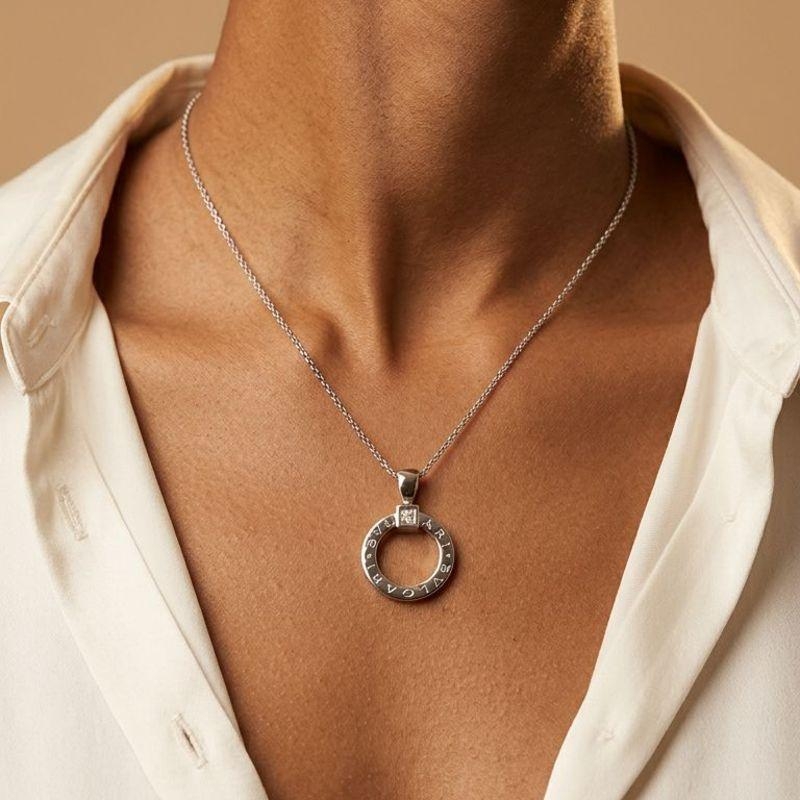 Gargantilha Bulgari Prata 925