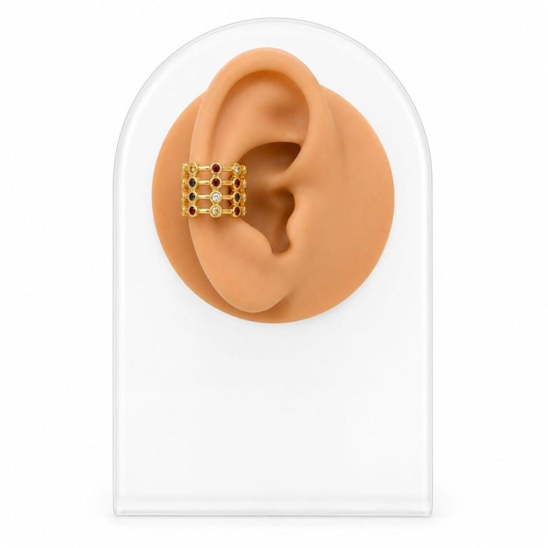 Piercing fake multicolor