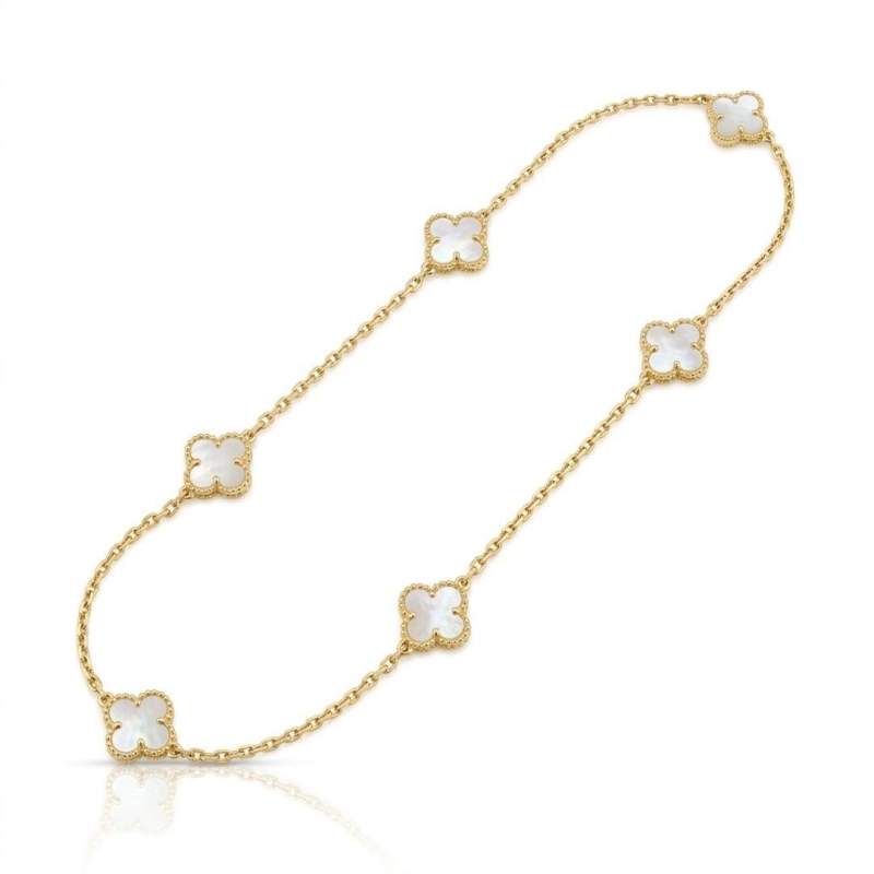 Colar Maxi Van Cleef Madrepérola