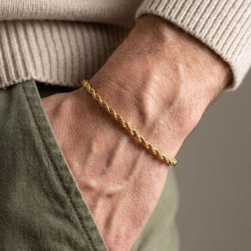 Pulseira Masculina Cordão Baiano