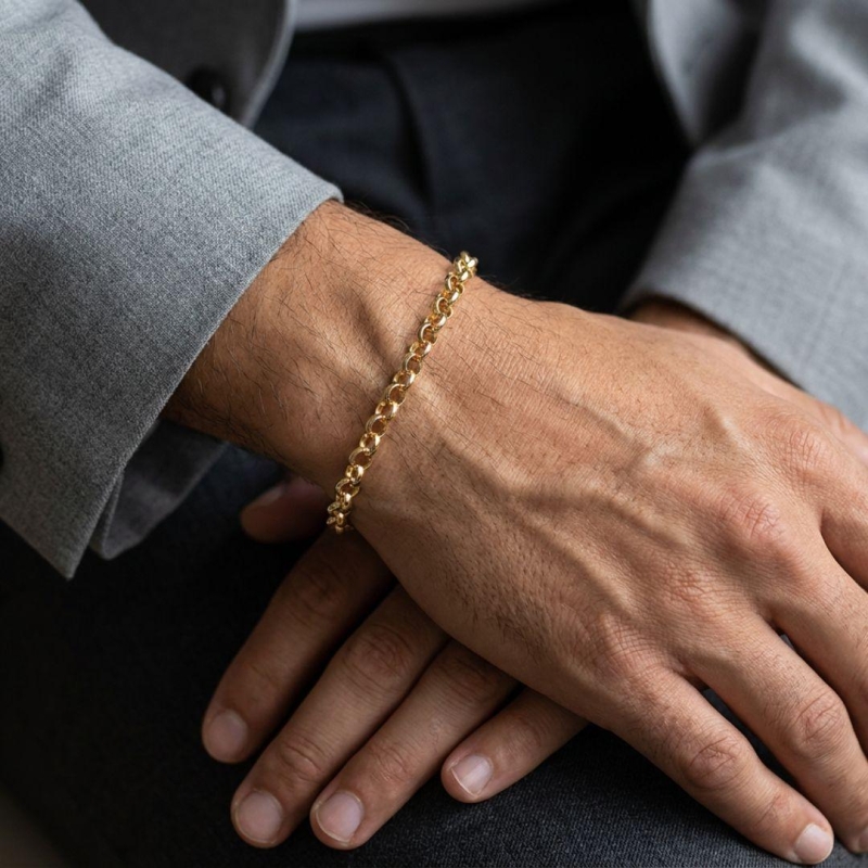 Pulseira Masculina Elo Português