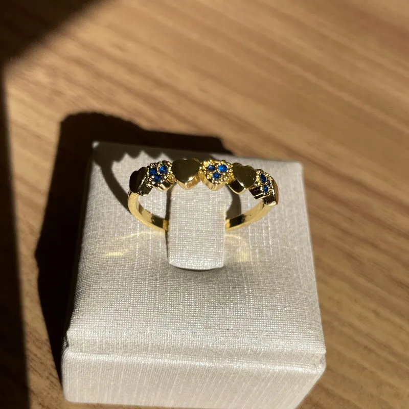 Anel mini coração