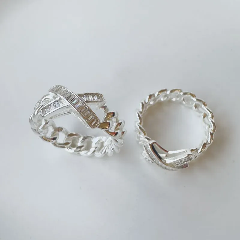 Anel x navete cristal