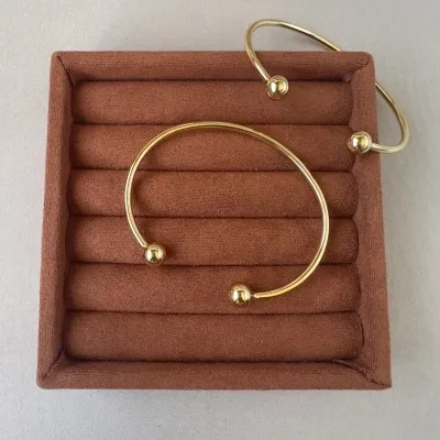 Bracelete esfera dupla