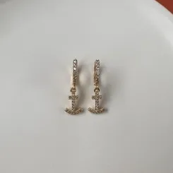 Brinco argolinha ancora 