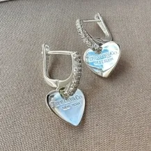 Brinco Tiffany Co Prata 925