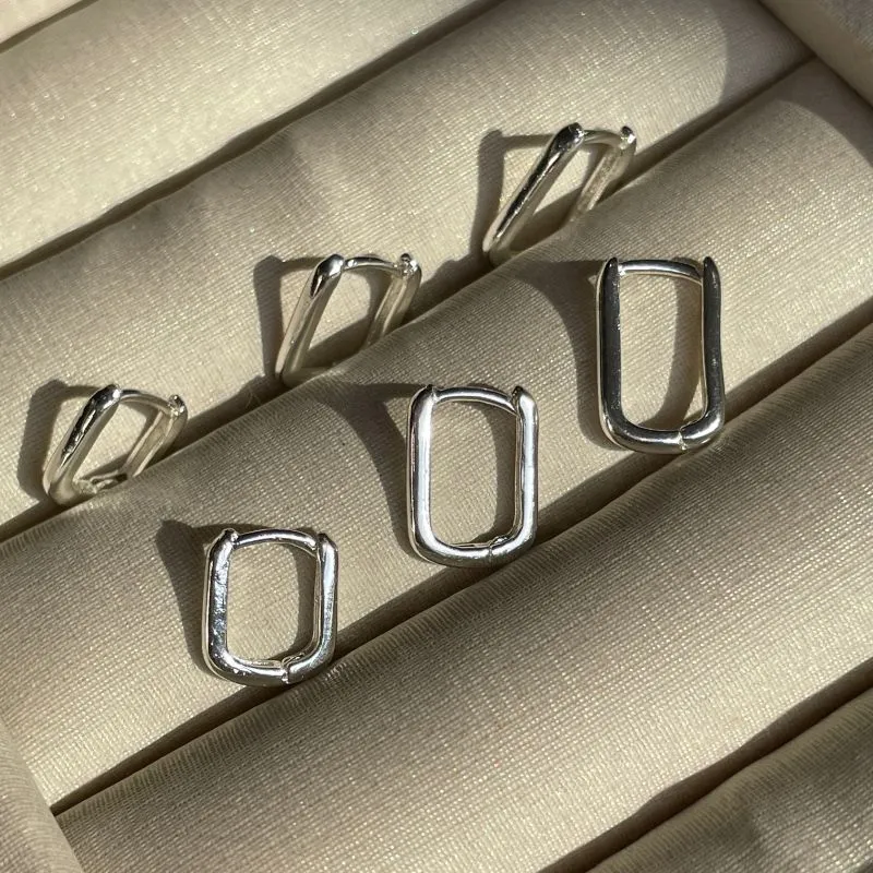 Brinco trio click oval