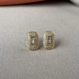 Brinco zircônia cristal 