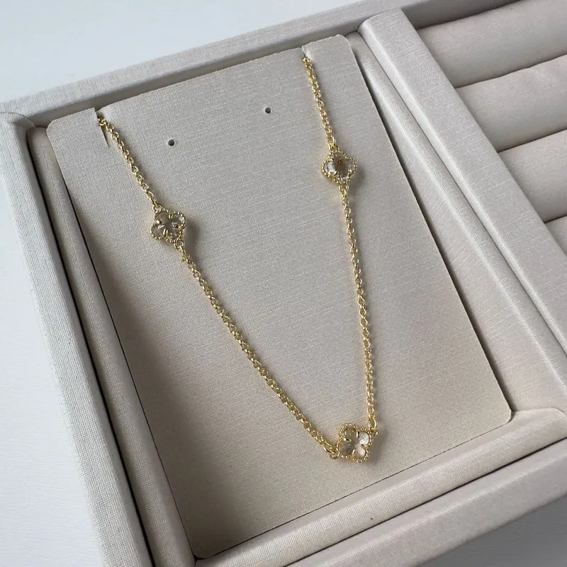 Choker trevo Van Cleef