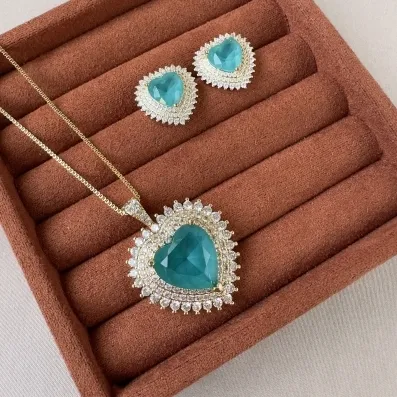 Conjunto coração luxury 