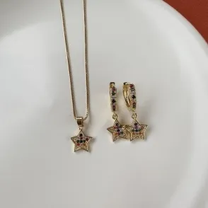 Conjunto estrela color 