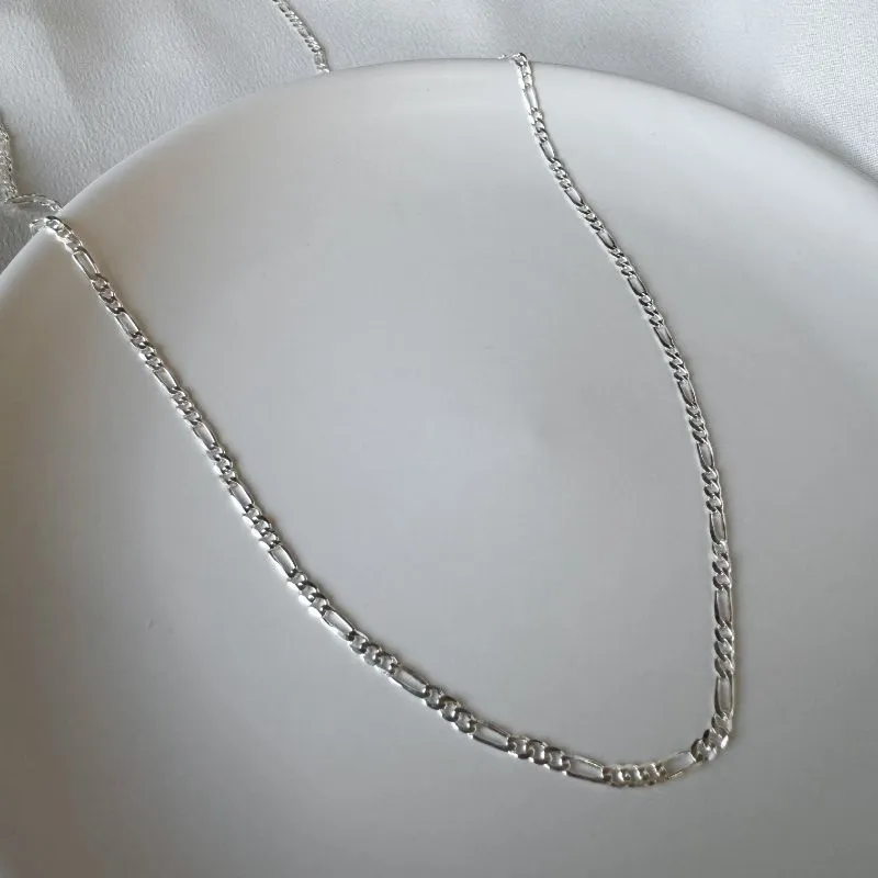 Cordão masculino 3x1 Prata 925