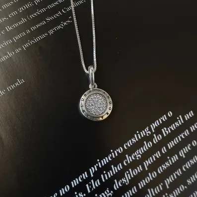 Gargantilha Mandala Pandora P Prata 925