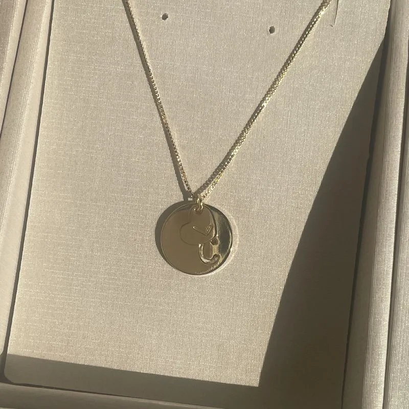 Gargantilha personalizada LC
