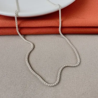 Gargantilha snake Prata 925