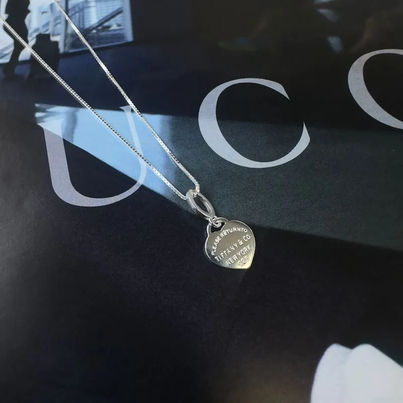 Gargantilha Tiffany Co Prata 925