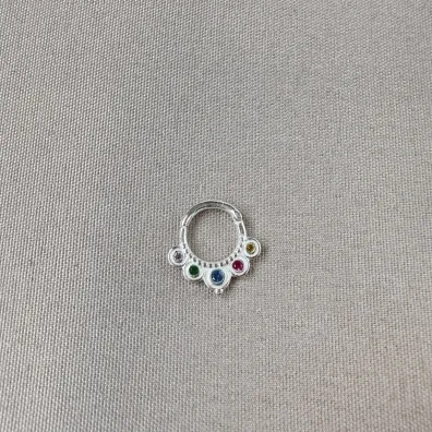 Piercing articulado color Prata 925