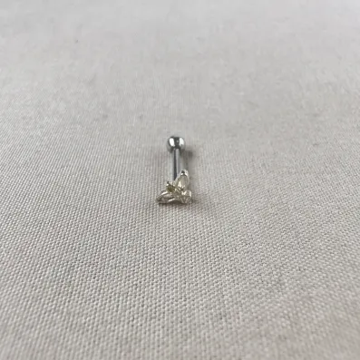 Piercing haste 8mm Espirito Santo Prata 925