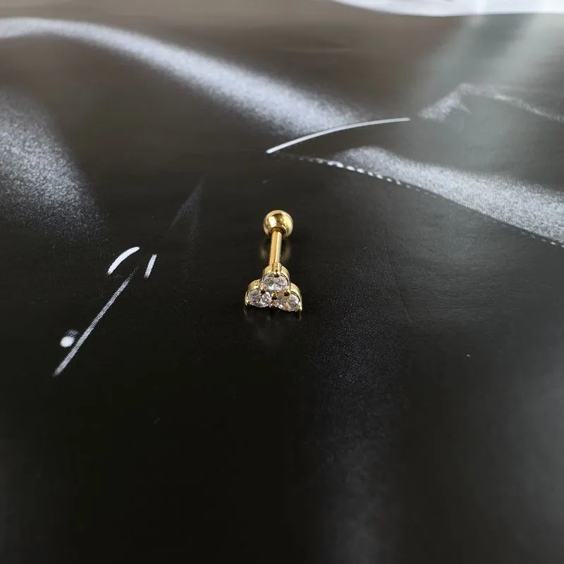 Piercing haste zircônia