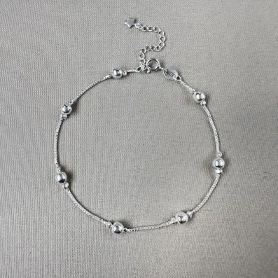 Pulseira esferas Prata 925 