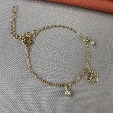 Pulseira infantil patinha