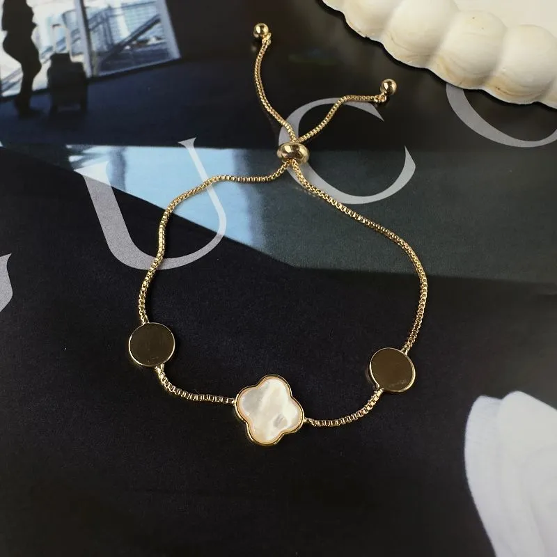 Pulseira inspiração Bulgari madrepérola
