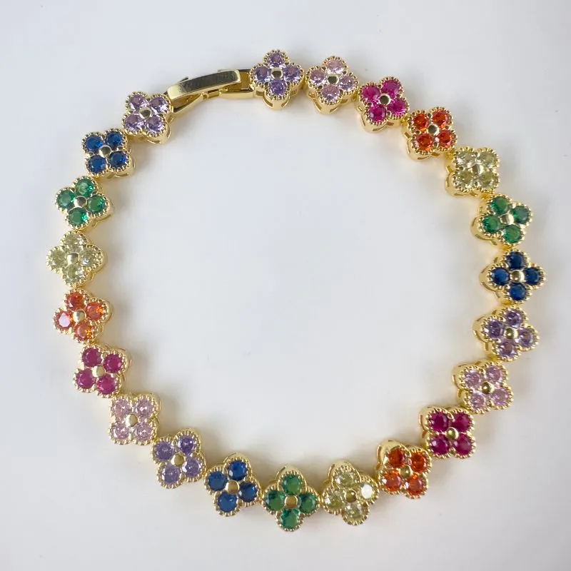 Pulseira inspiração Van Cleef color