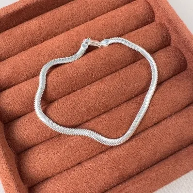 Pulseira lacraia prata 925