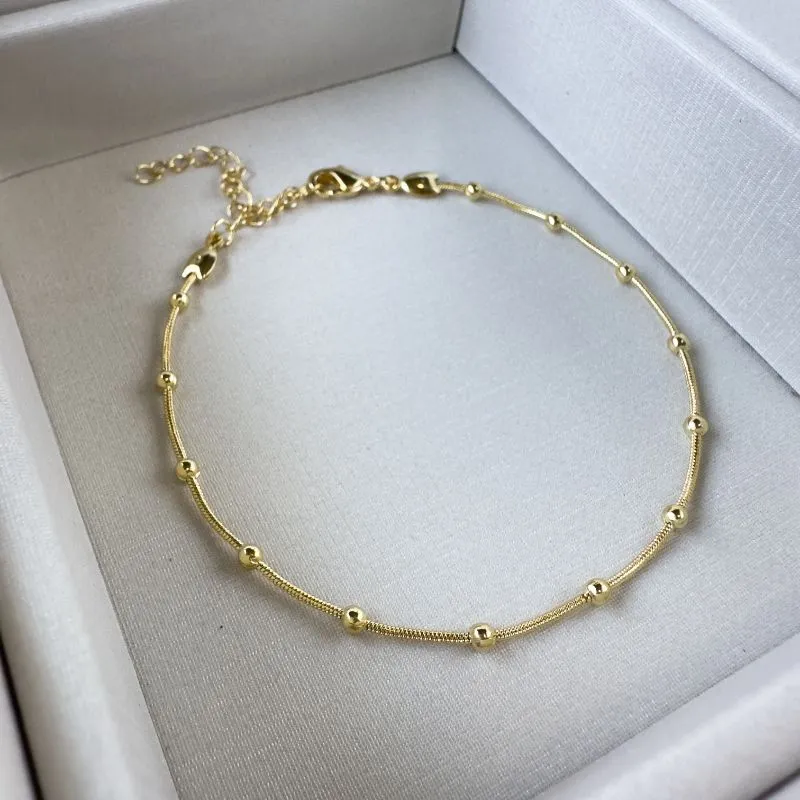 Pulseira mini esferas