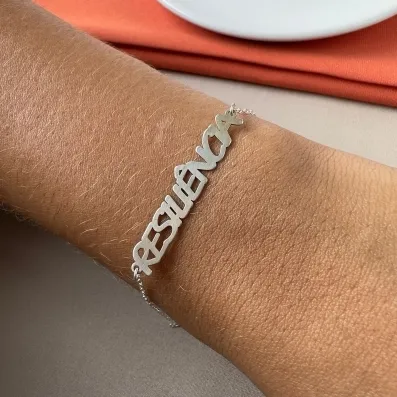 Pulseira resiliência Prata 925  