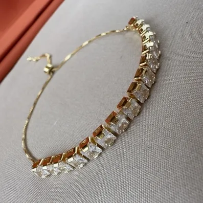 Pulseira riviera cristal G